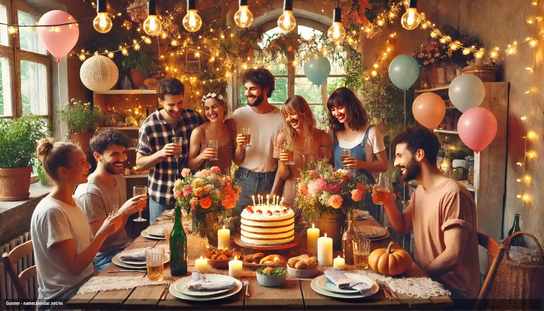 Celebración del onomástico y del nombre - Gunner