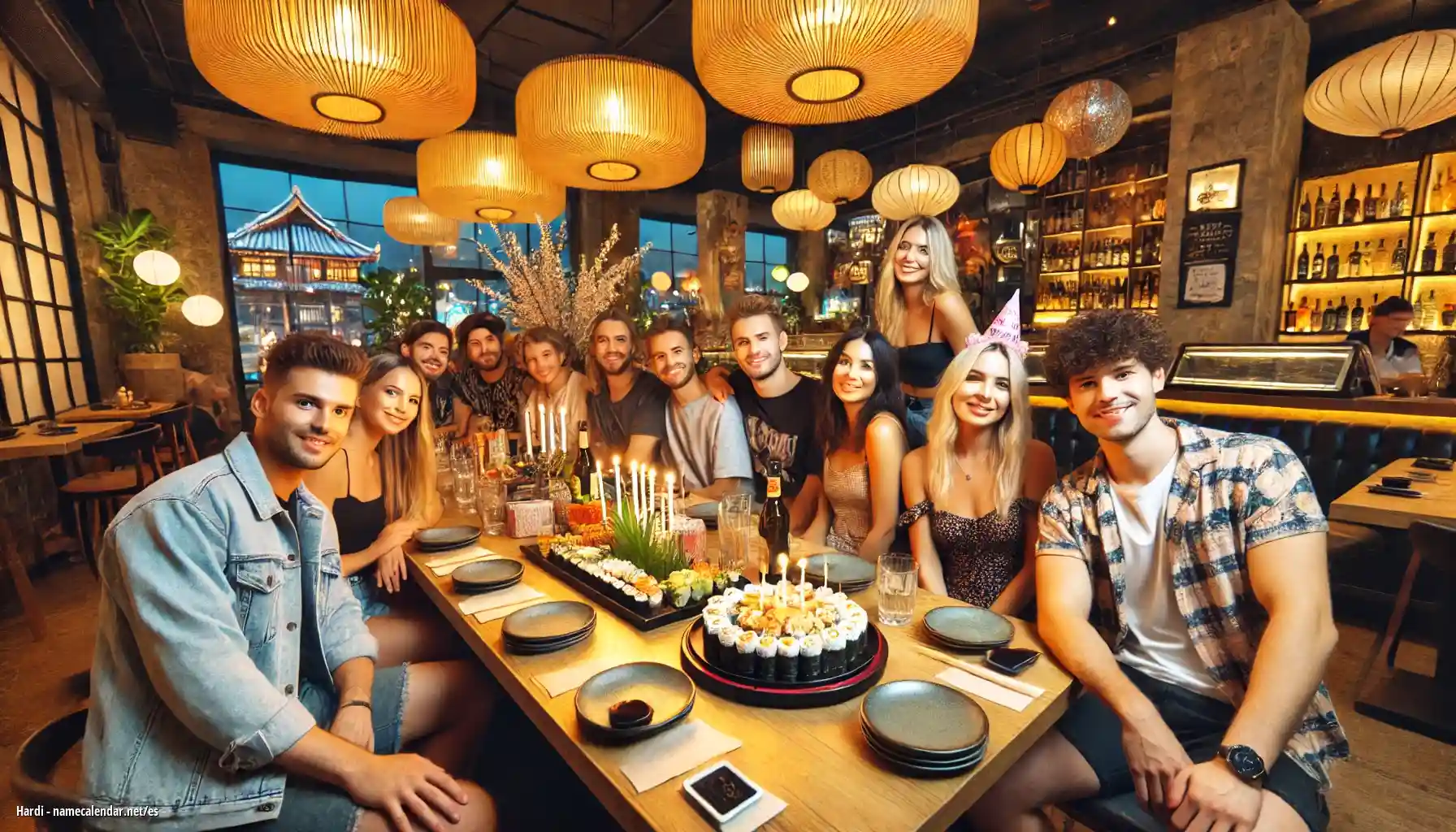 Celebración del onomástico y del nombre - Hardi