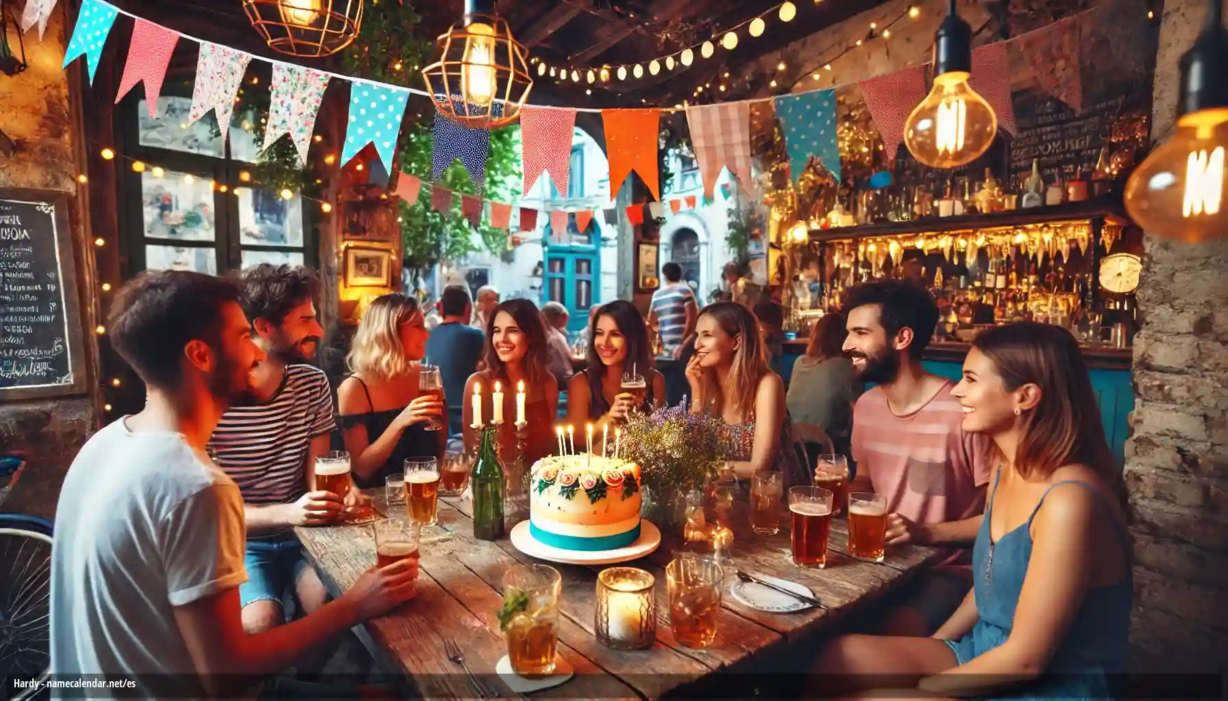 Celebración del onomástico y del nombre - Hardy