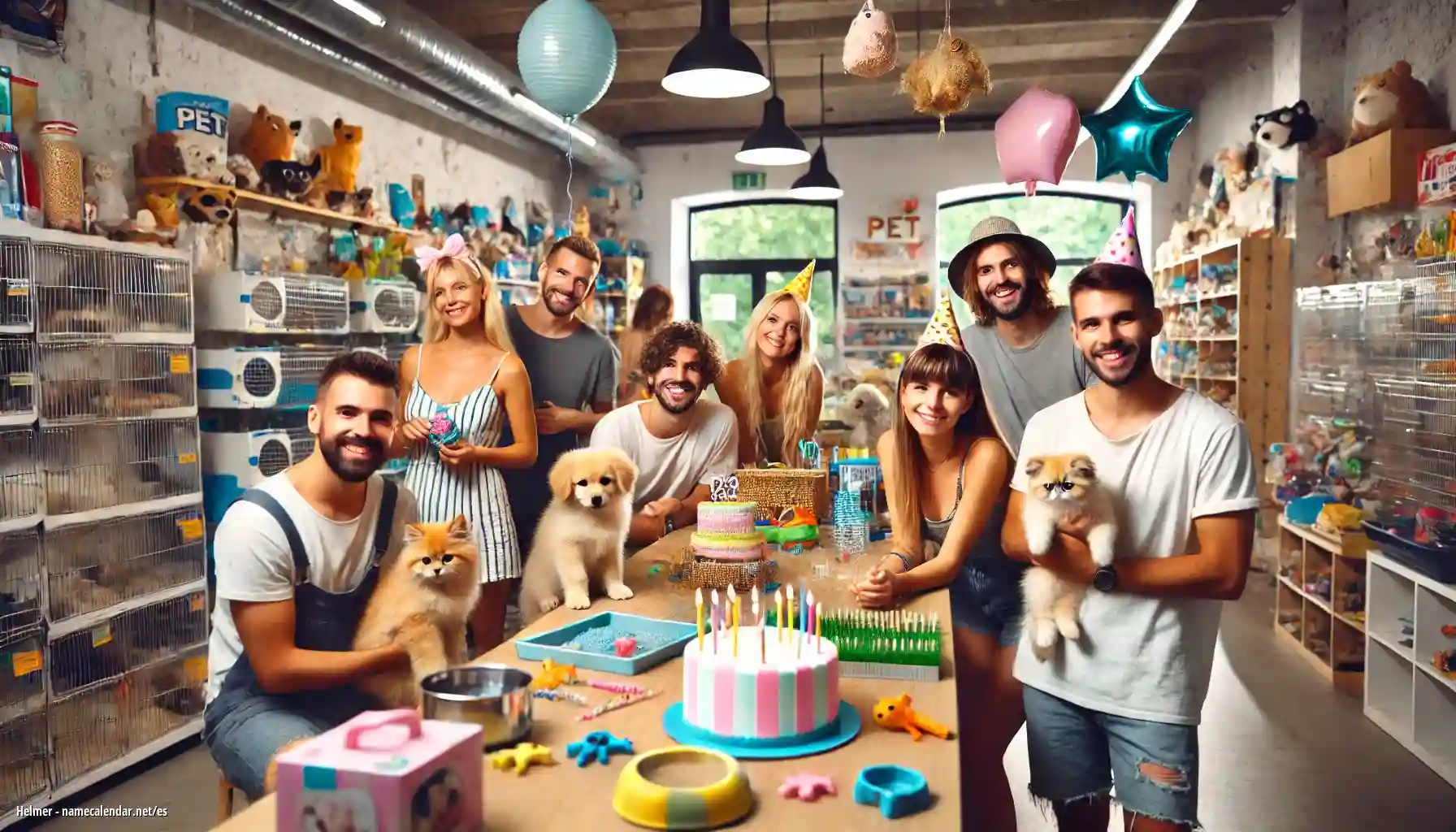 Celebración del onomástico y del nombre - Helmer