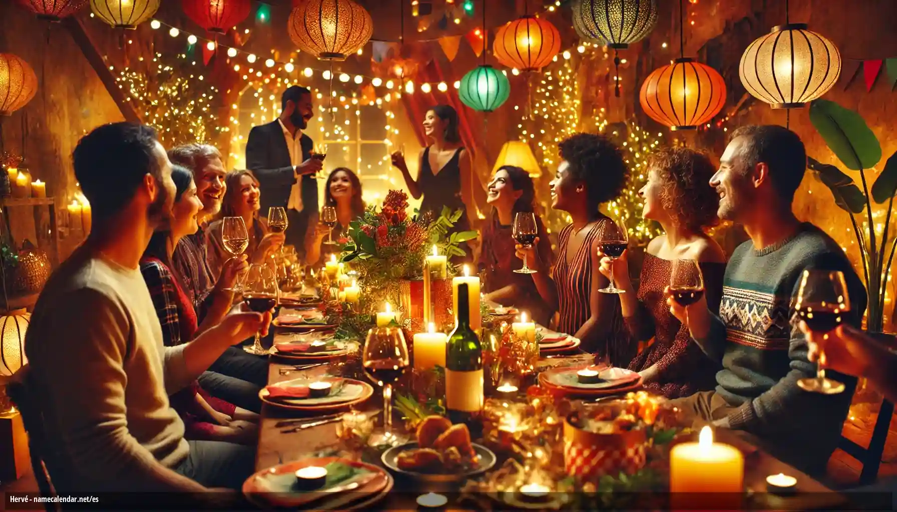 Celebración del onomástico y del nombre - Hervé