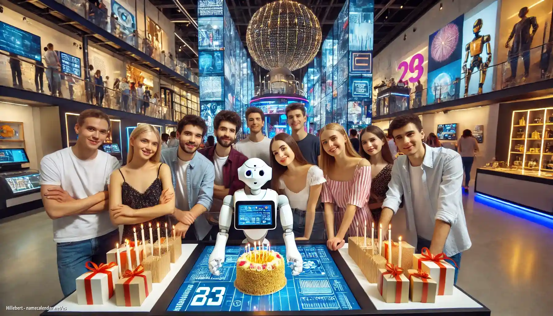 Celebración del onomástico y del nombre - Hillebert