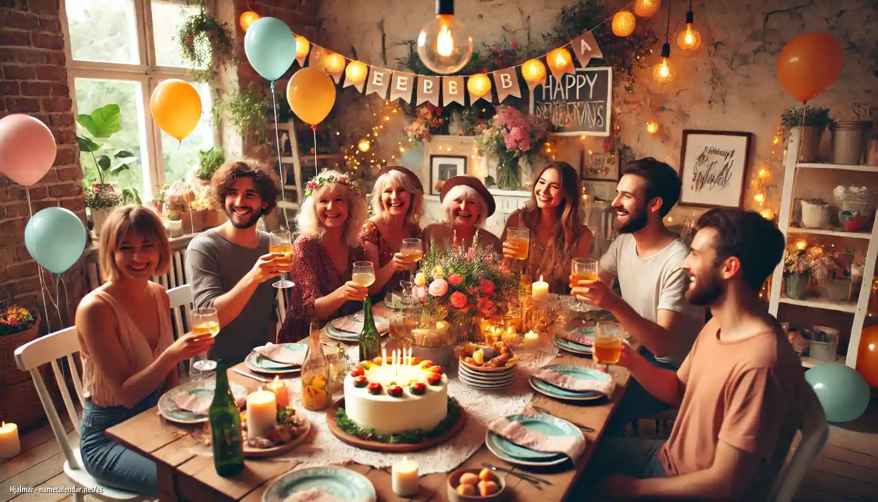 Celebración del onomástico y del nombre - Hjalmar