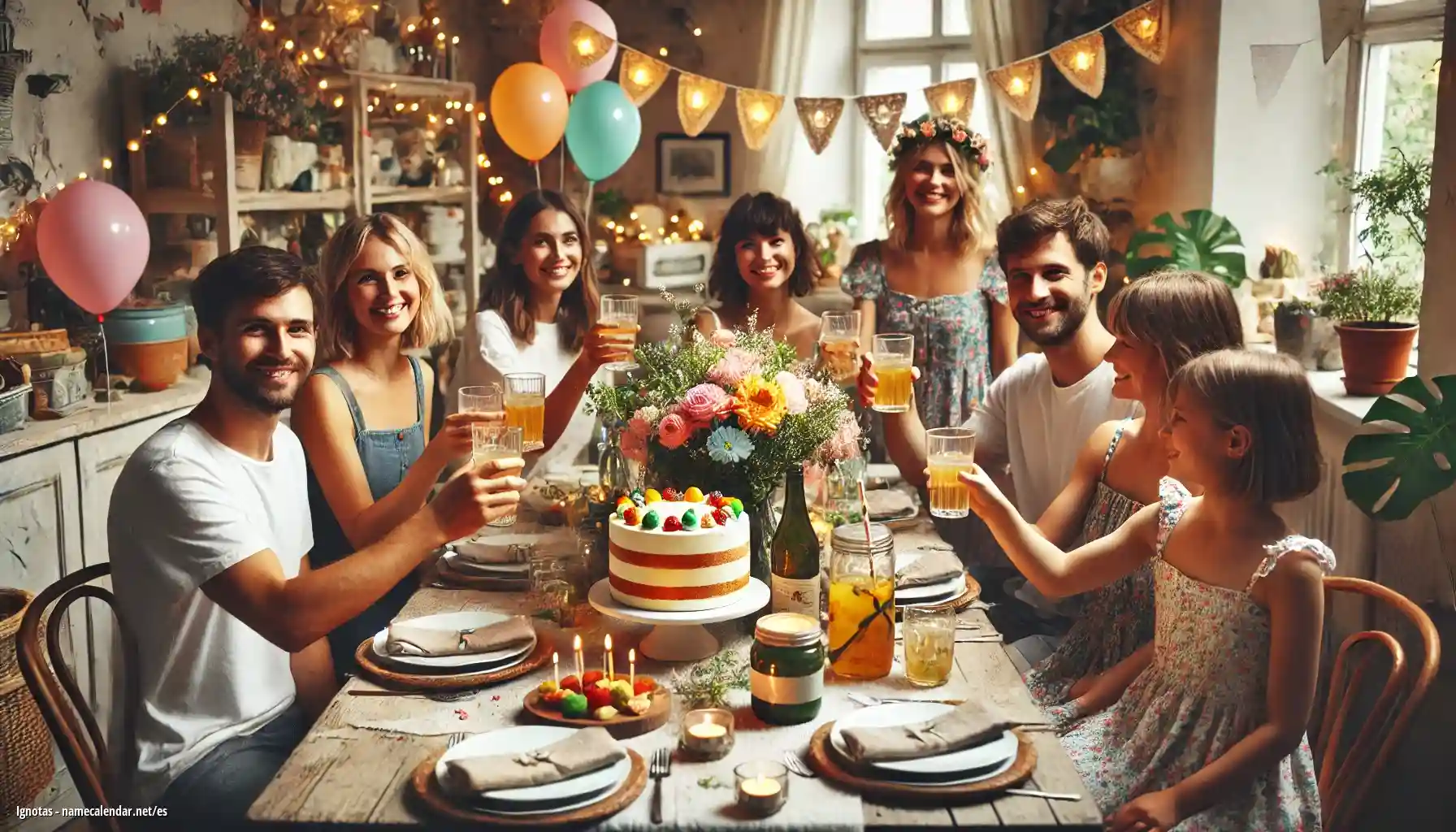 Celebración del onomástico y del nombre - Ignotas