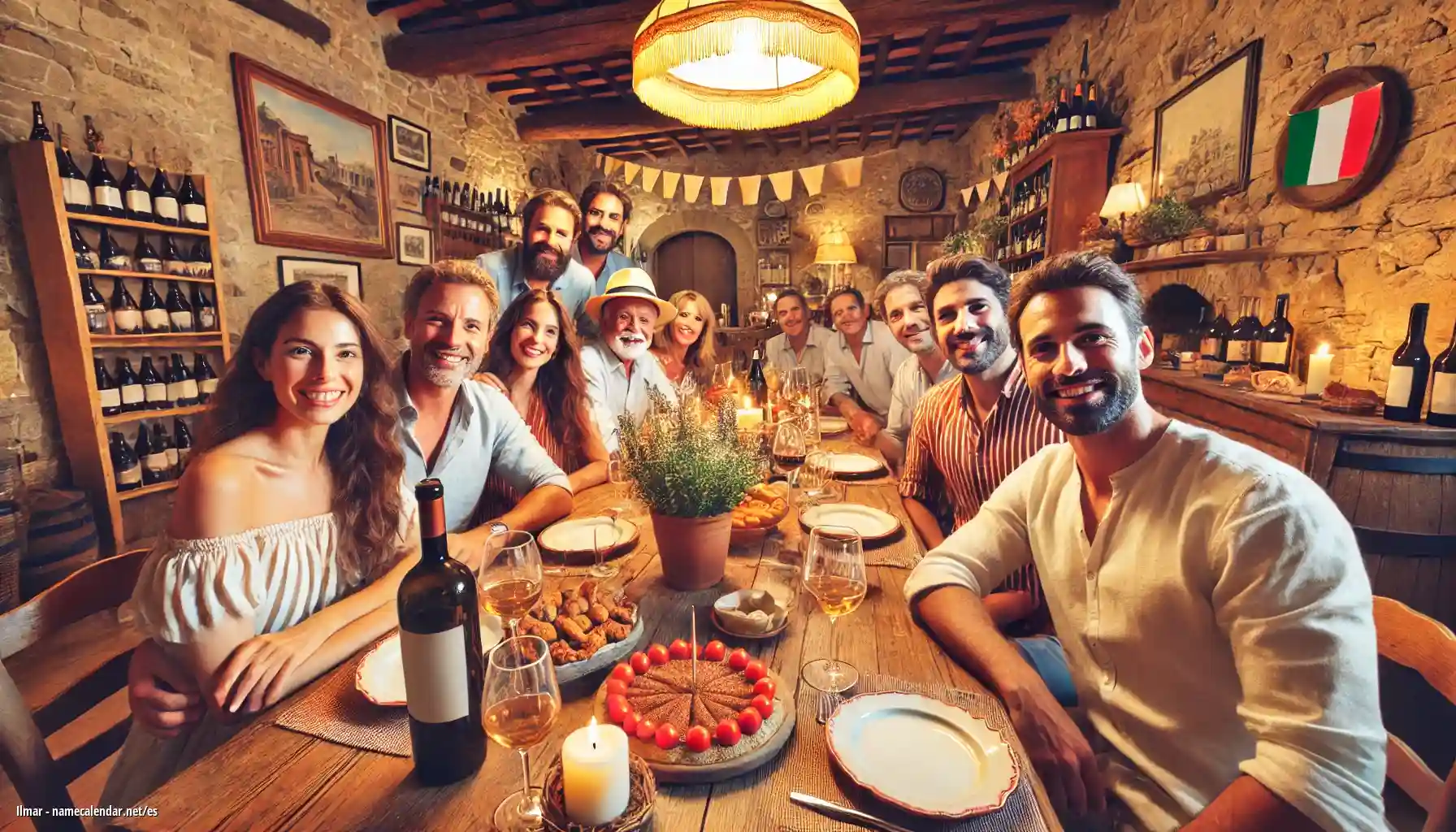 Celebración del onomástico y del nombre - Ilmar