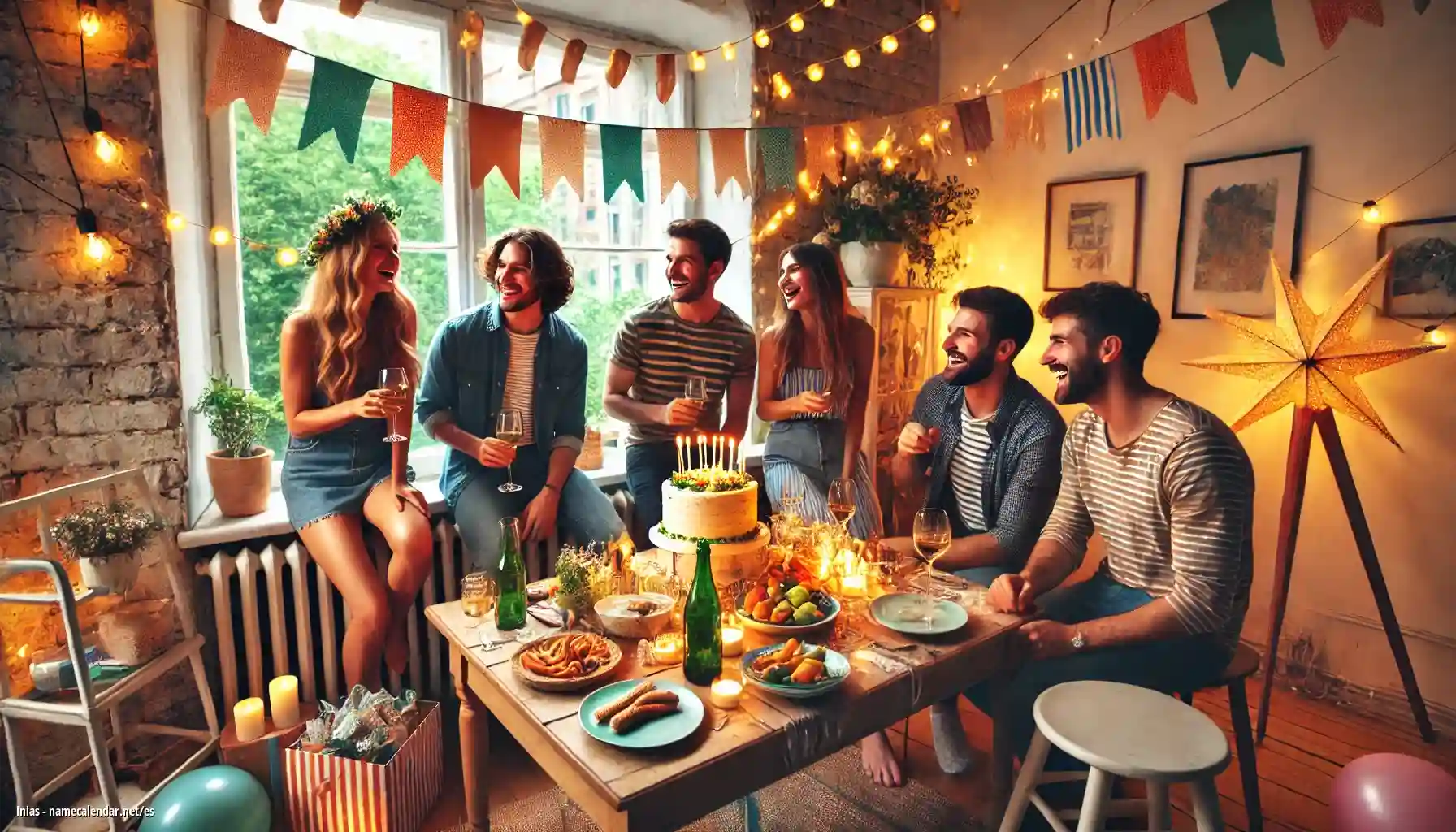 Celebración del onomástico y del nombre - Inias