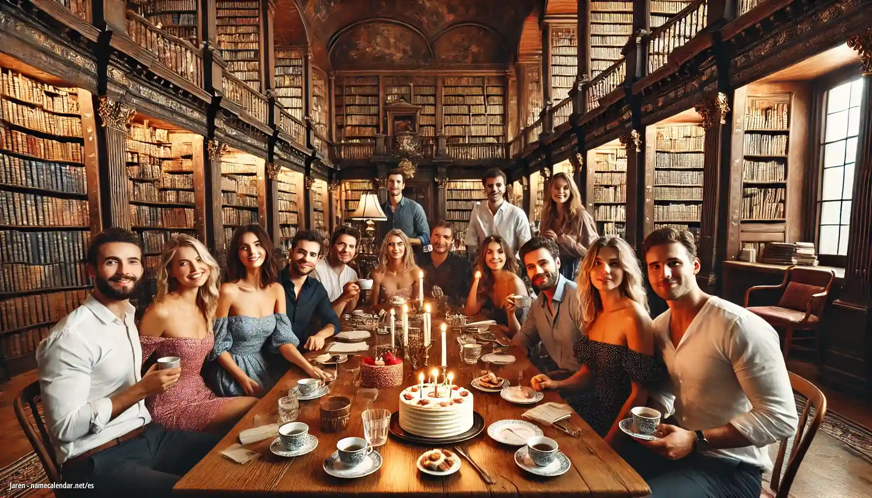 Celebración del onomástico y del nombre - Jaren