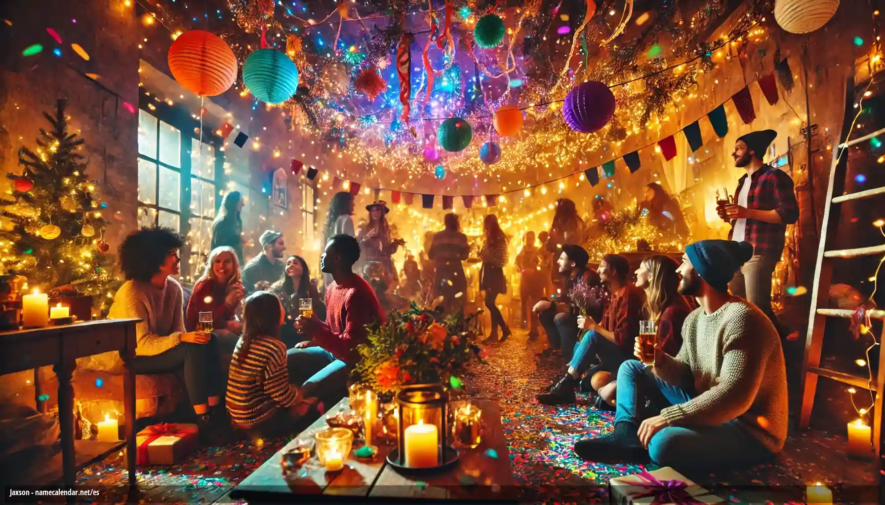 Celebración del onomástico y del nombre - Jaxson