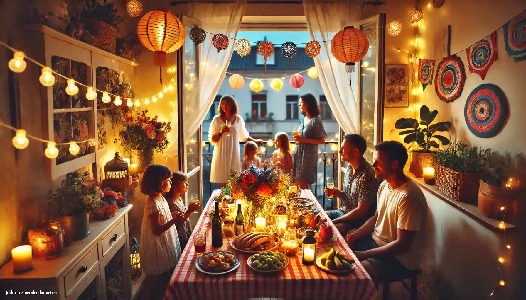 Celebración del onomástico y del nombre - Joško