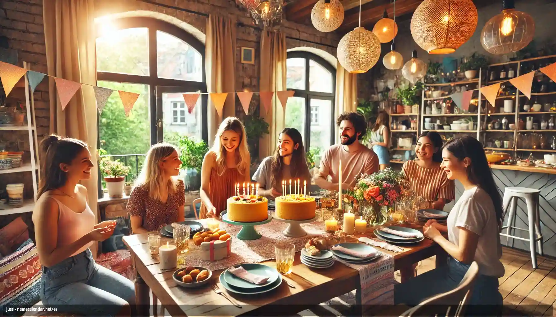 Celebración del onomástico y del nombre - Juss