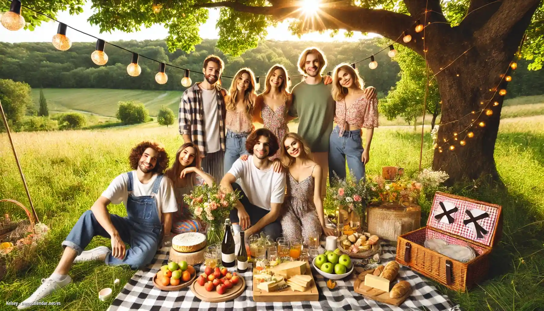 Celebración del onomástico y del nombre - Kelsey