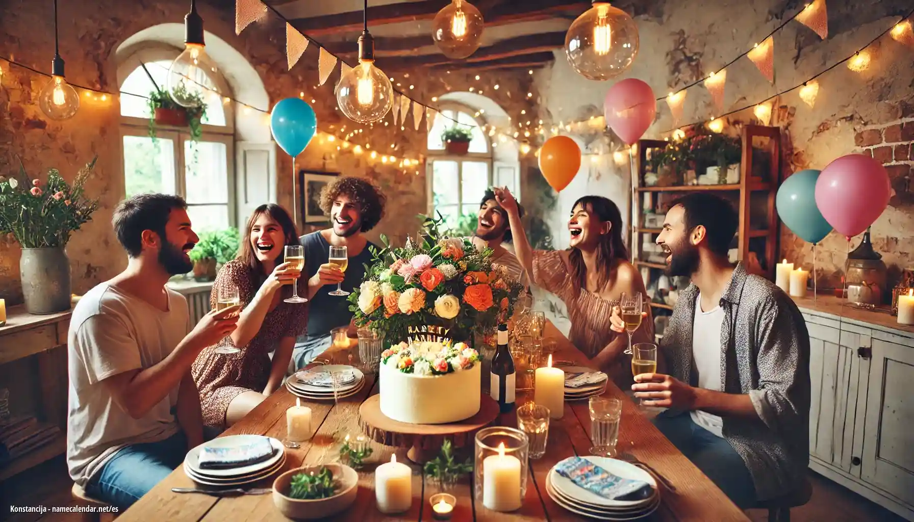 Celebración del onomástico y del nombre - Konstancija