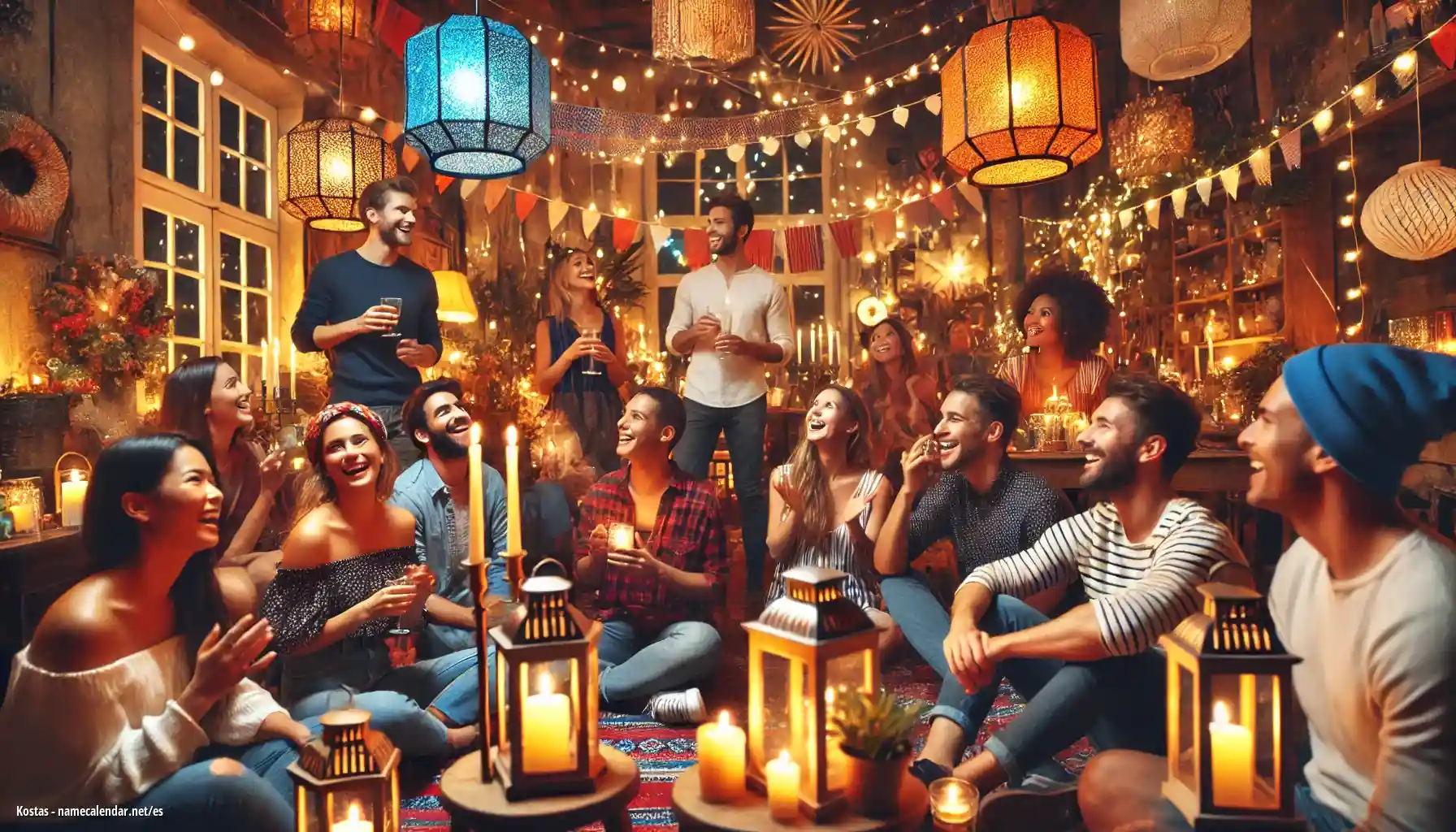 Celebración del onomástico y del nombre - Kostas