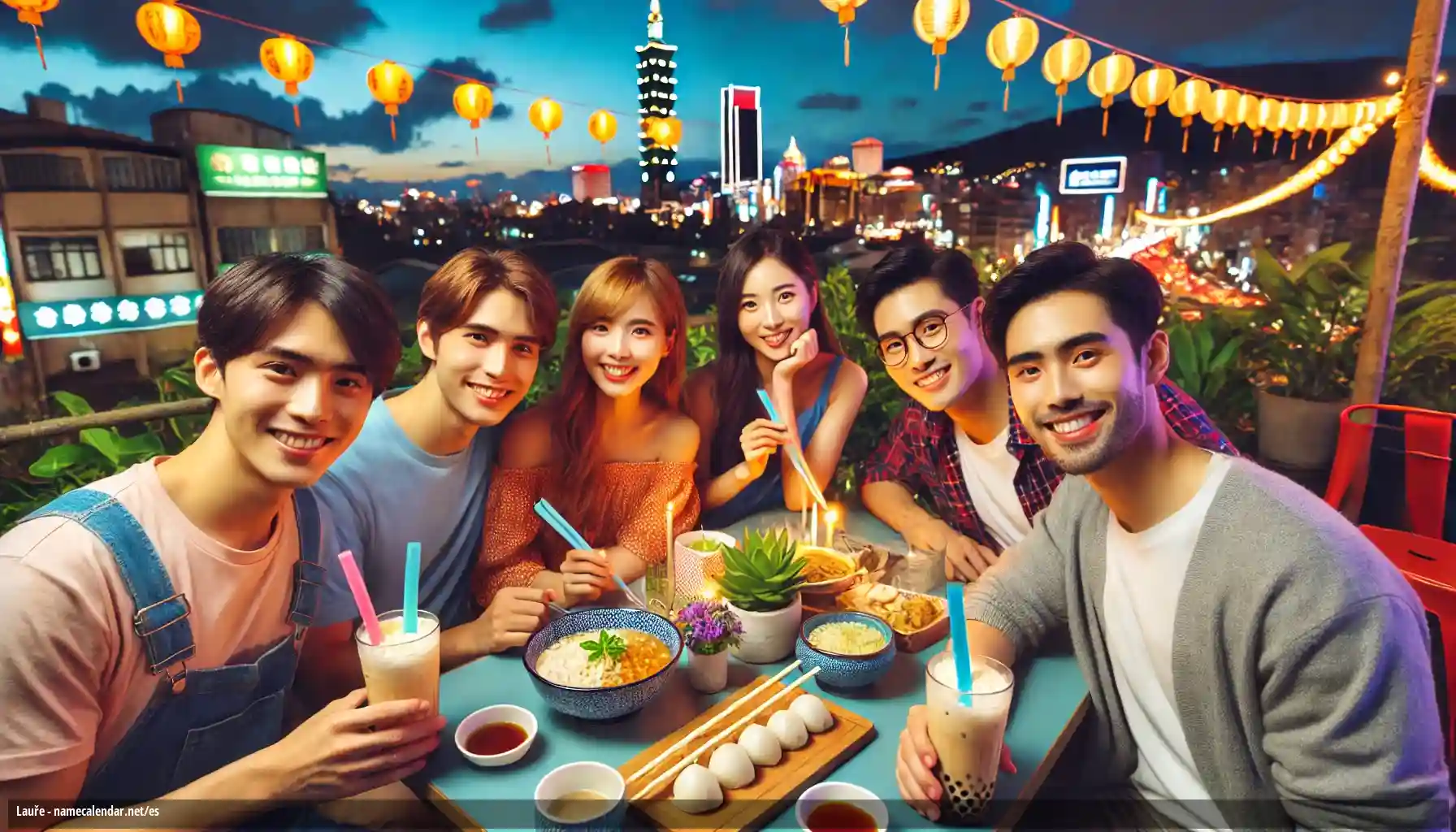 Celebración del onomástico y del nombre - Lauře