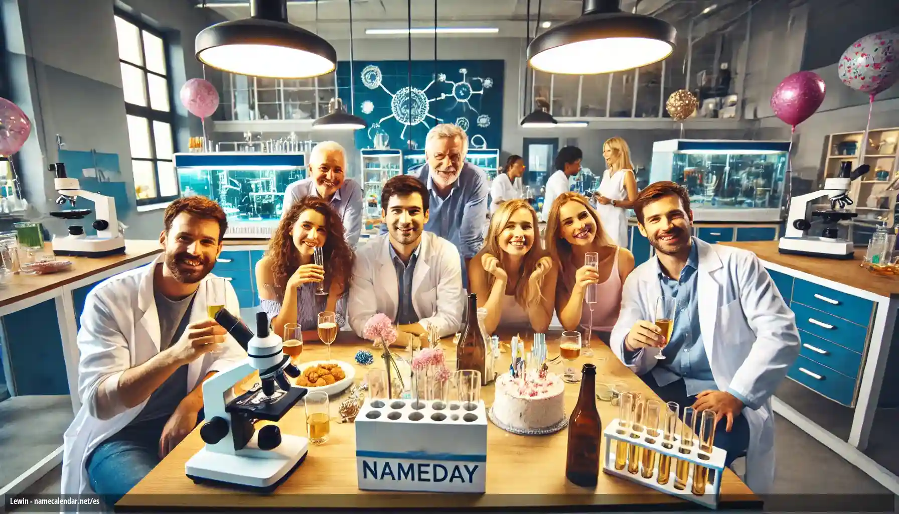 Celebración del onomástico y del nombre - Lewin