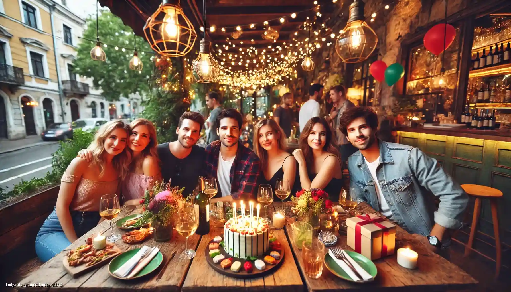 Celebración del onomástico y del nombre - Ludgarda