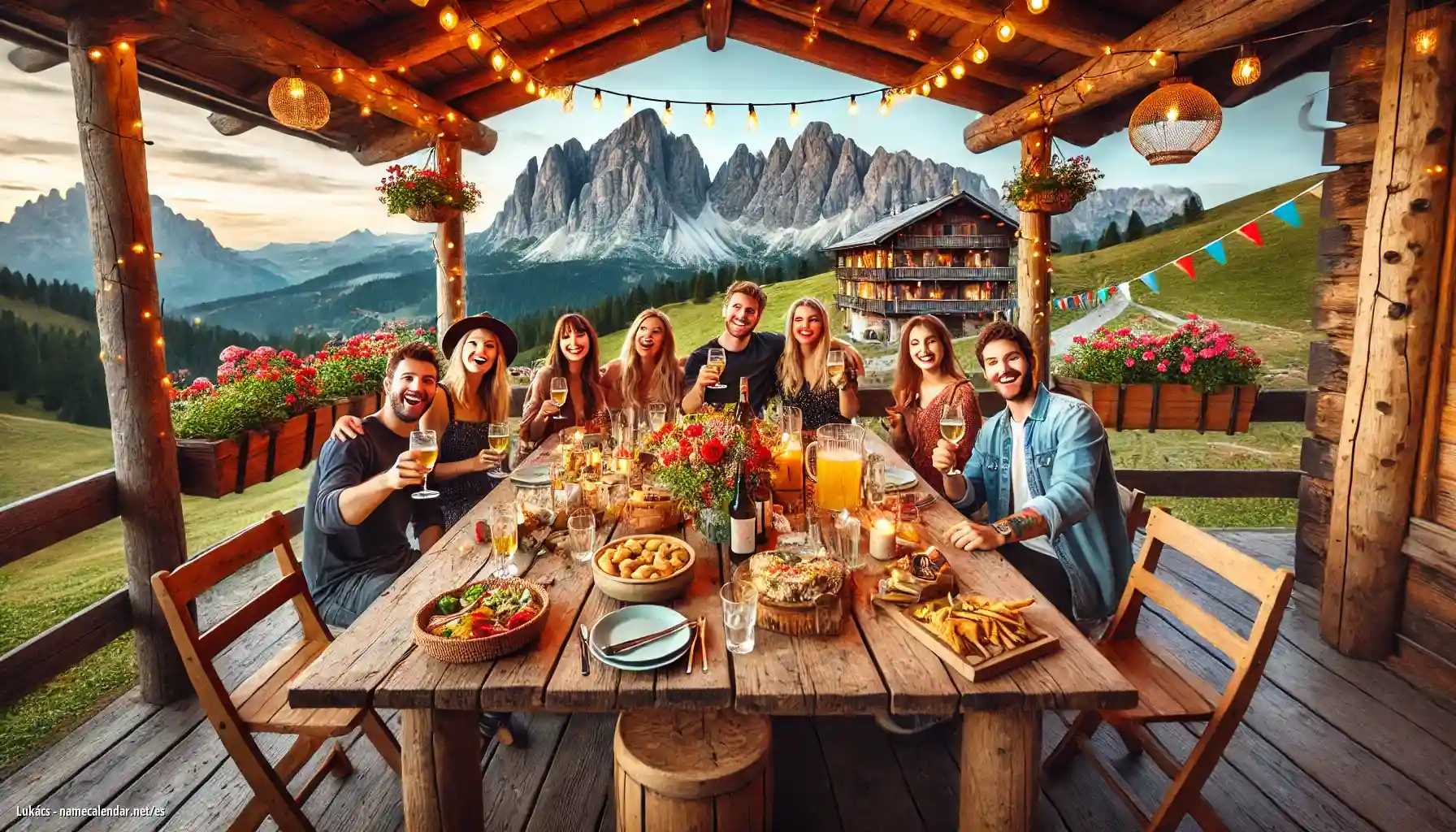 Celebración del onomástico y del nombre - Lukács