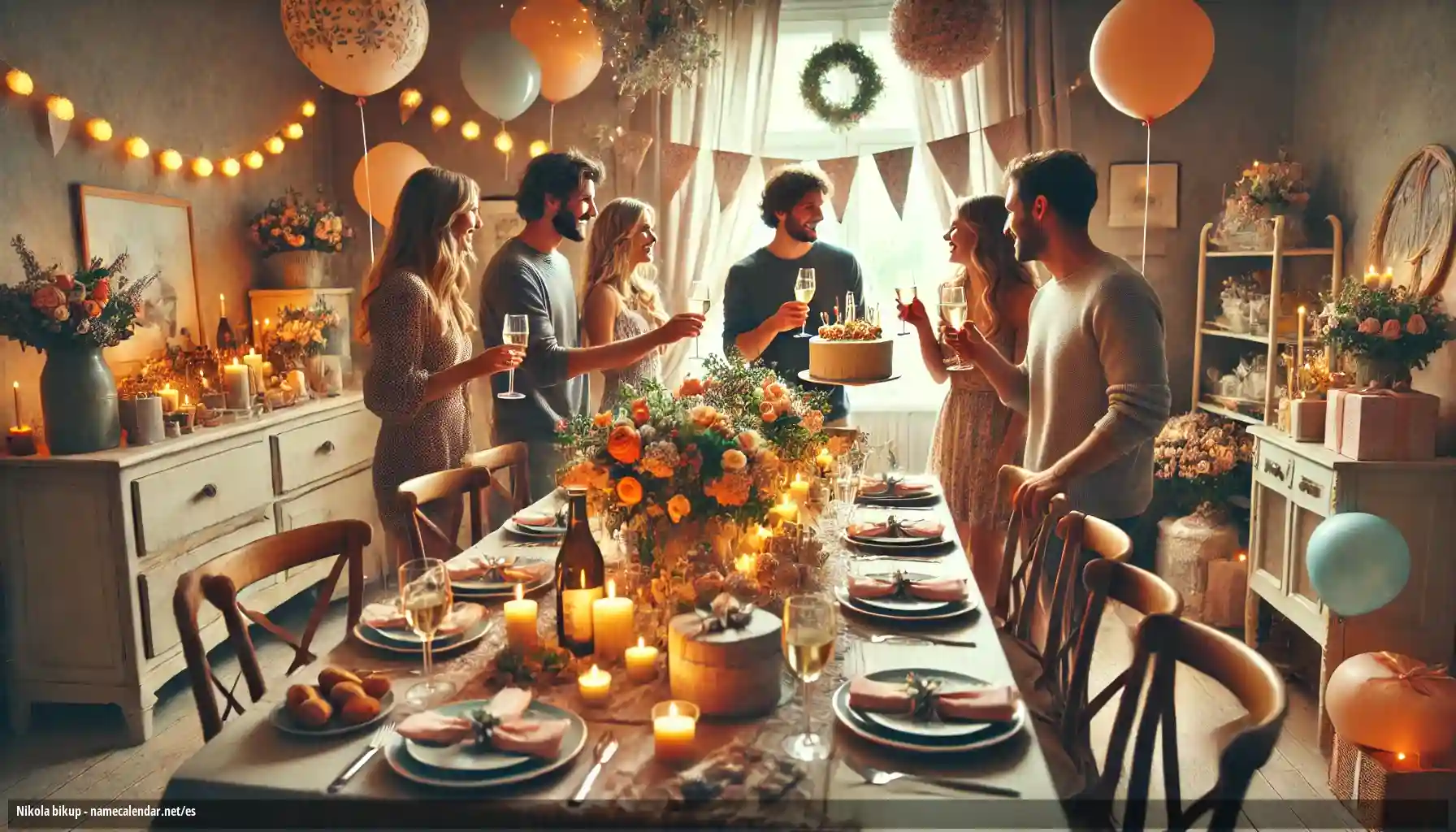 Celebración del onomástico y del nombre - Nikola bikup