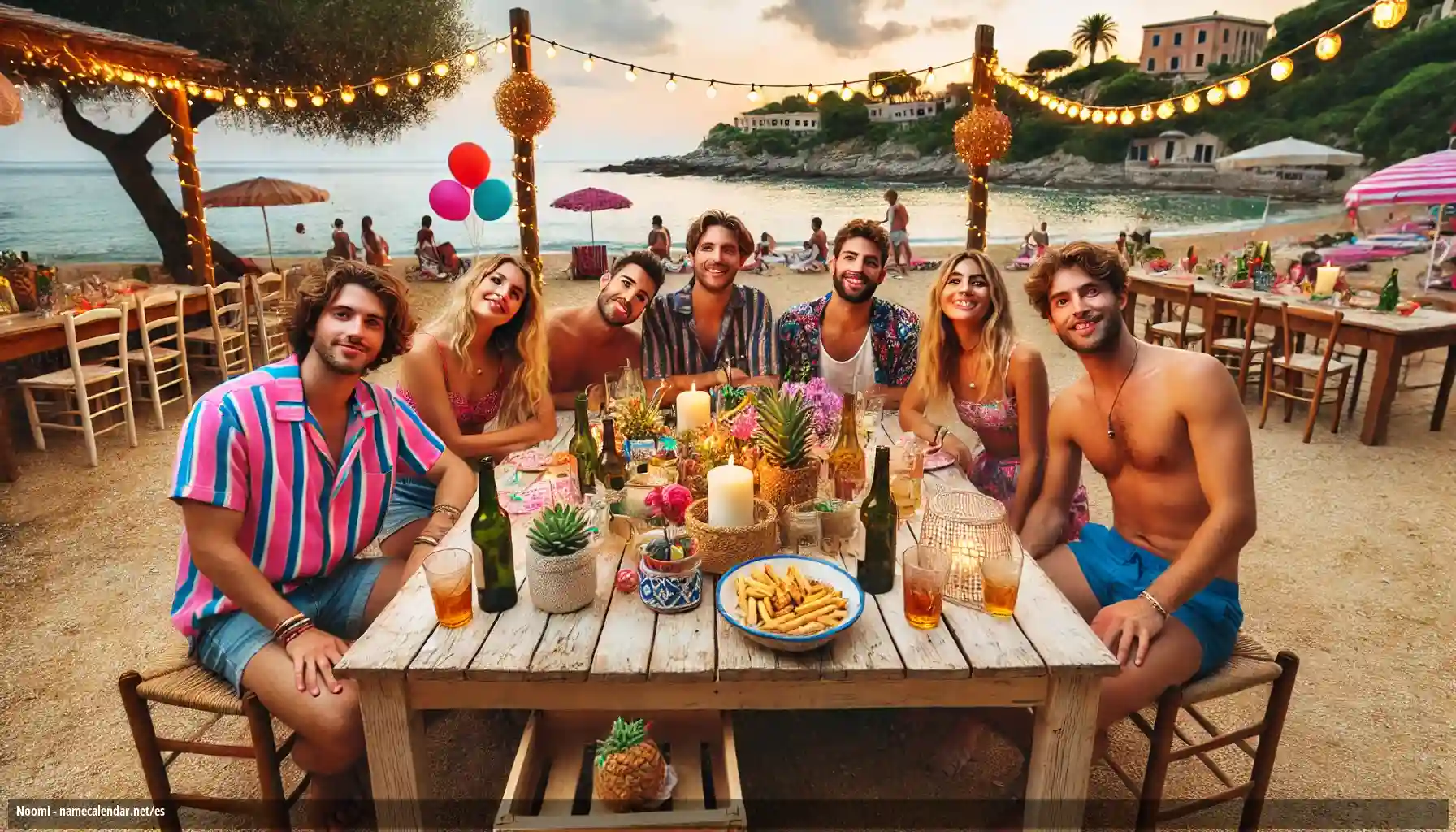 Celebración del onomástico y del nombre - Noomi