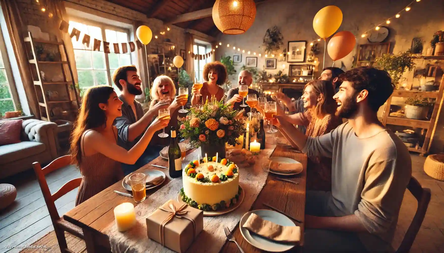 Celebración del onomástico y del nombre - Olve