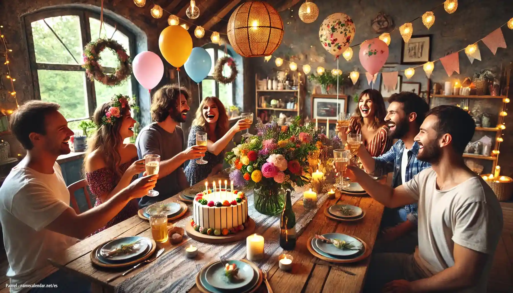 Celebración del onomástico y del nombre - Paavel