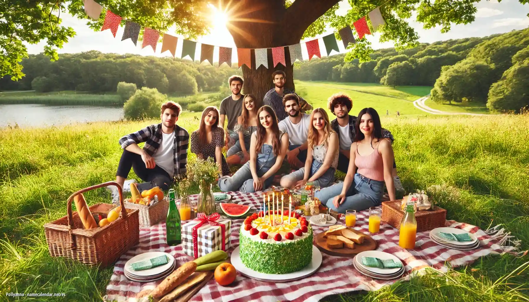 Celebración del onomástico y del nombre - Pollyanna