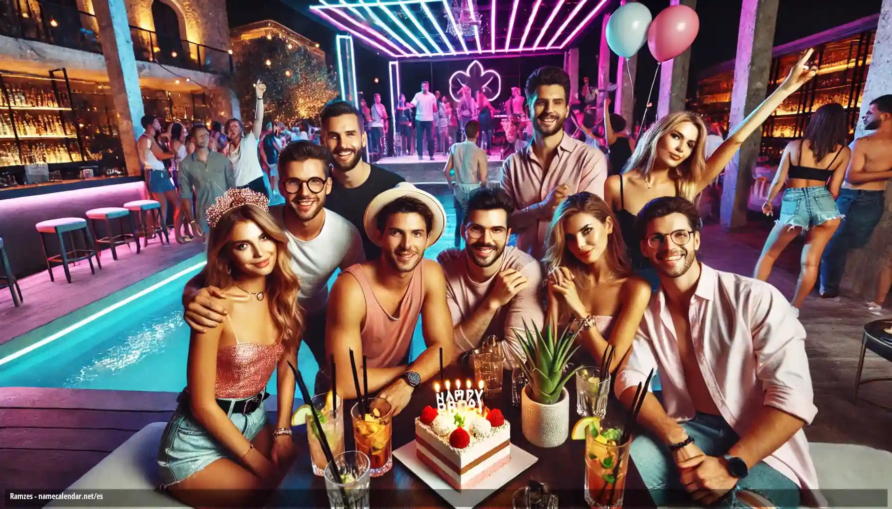 Celebración del onomástico y del nombre - Ramzes