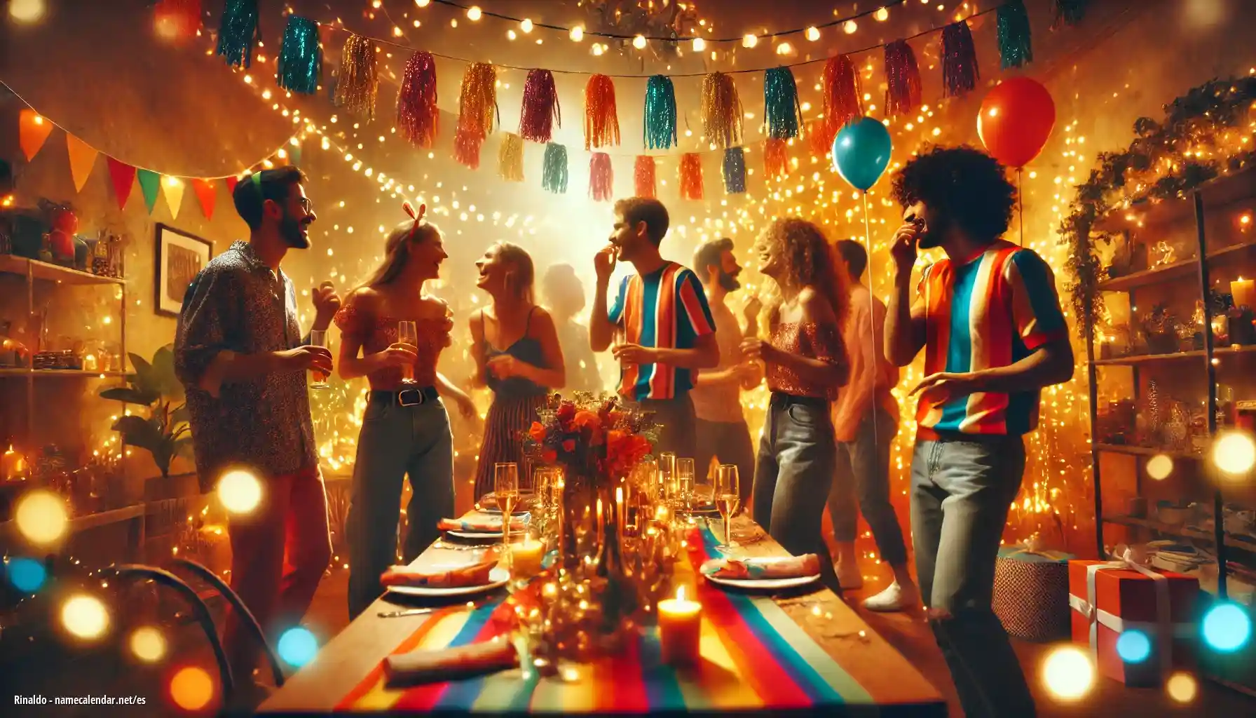 Celebración del onomástico y del nombre - Rinaldo