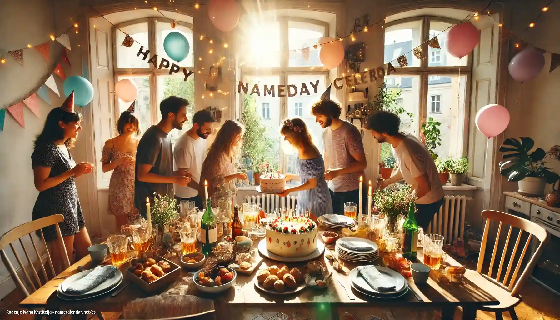 Celebración del onomástico y del nombre - Rodenje Ivana Krstitelja