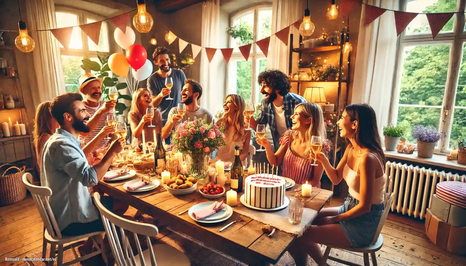 Celebración del onomástico y del nombre - Romuald