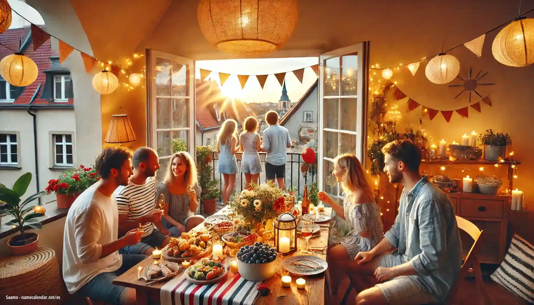 Celebración del onomástico y del nombre - Saamo