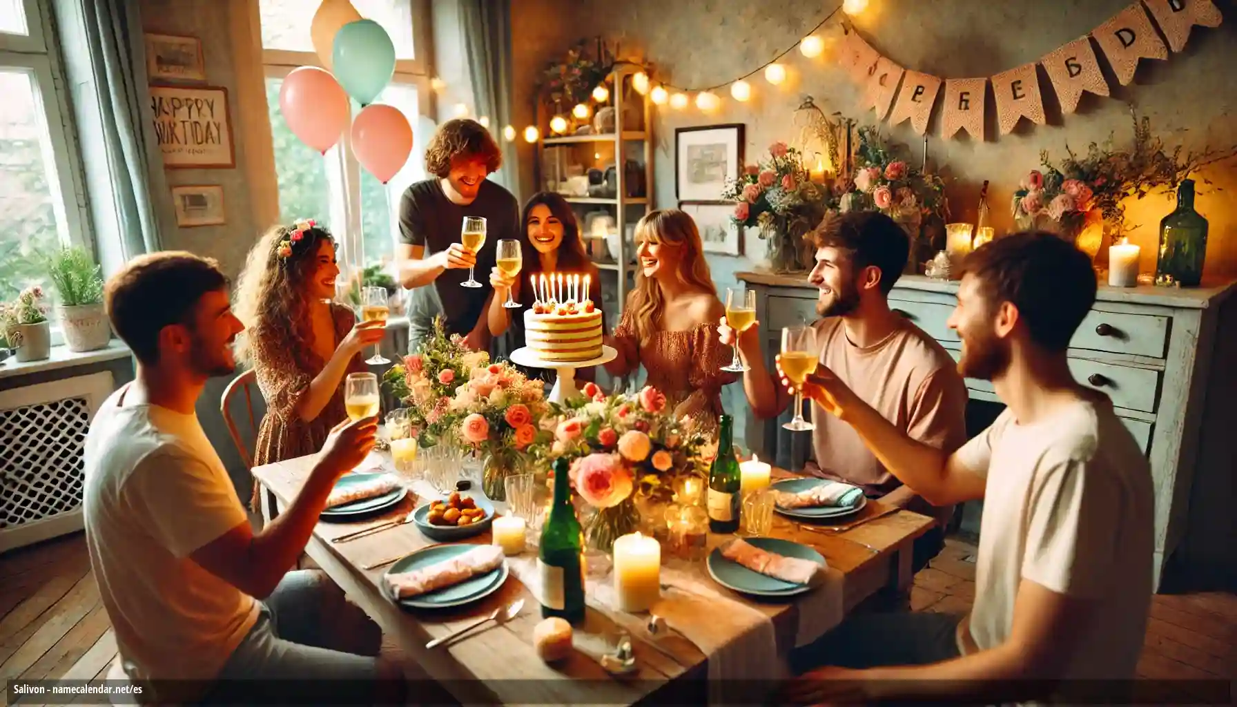 Celebración del onomástico y del nombre - Salivon