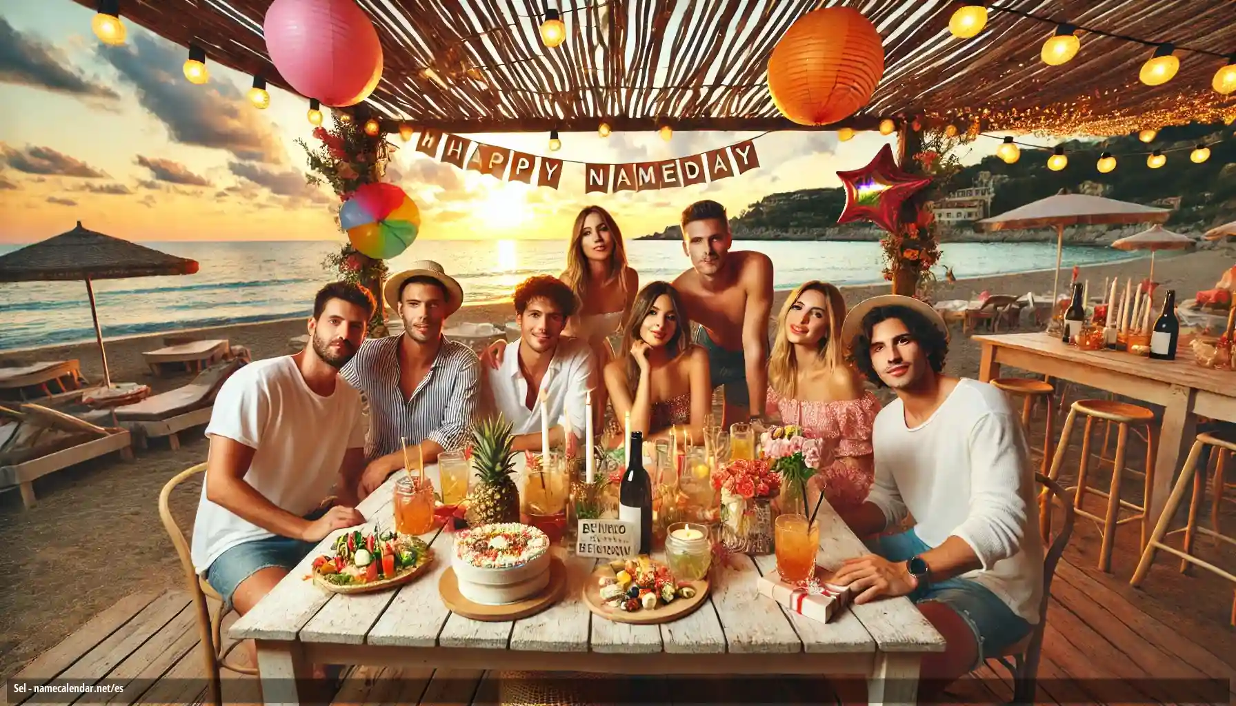 Celebración del onomástico y del nombre - Sel