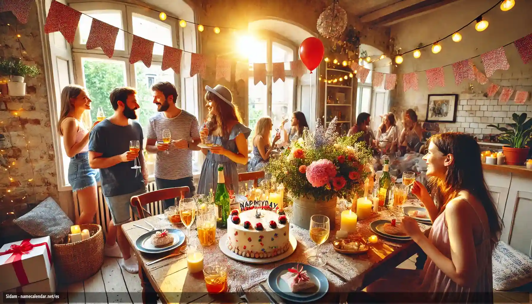 Celebración del onomástico y del nombre - Sidam