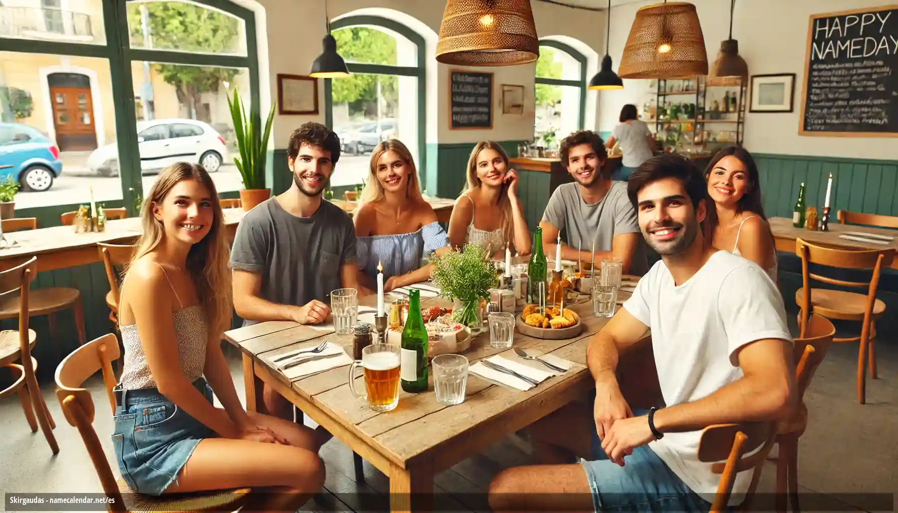 Celebración del onomástico y del nombre - Skirgaudas