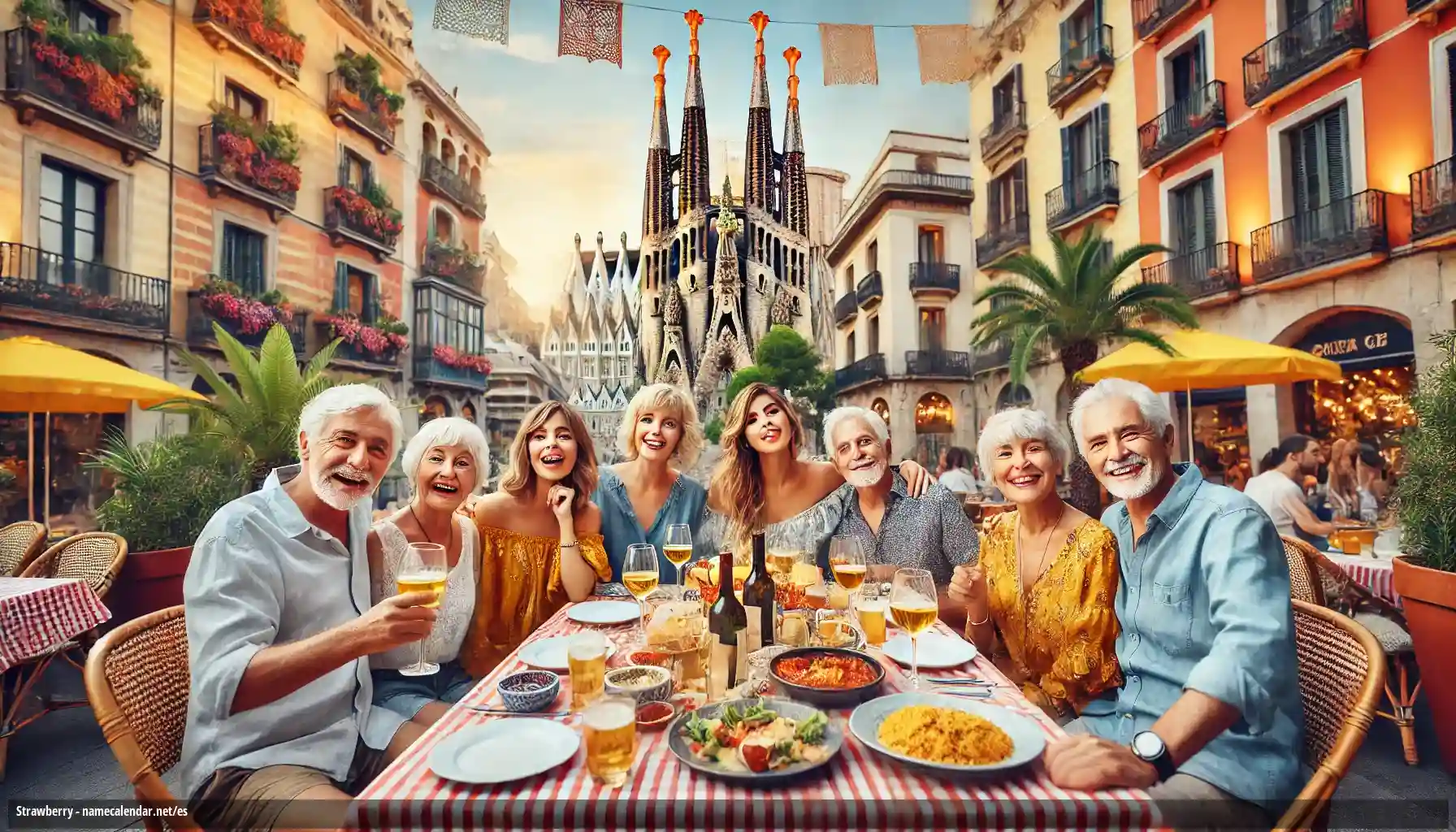 Celebración del onomástico y del nombre - Strawberry