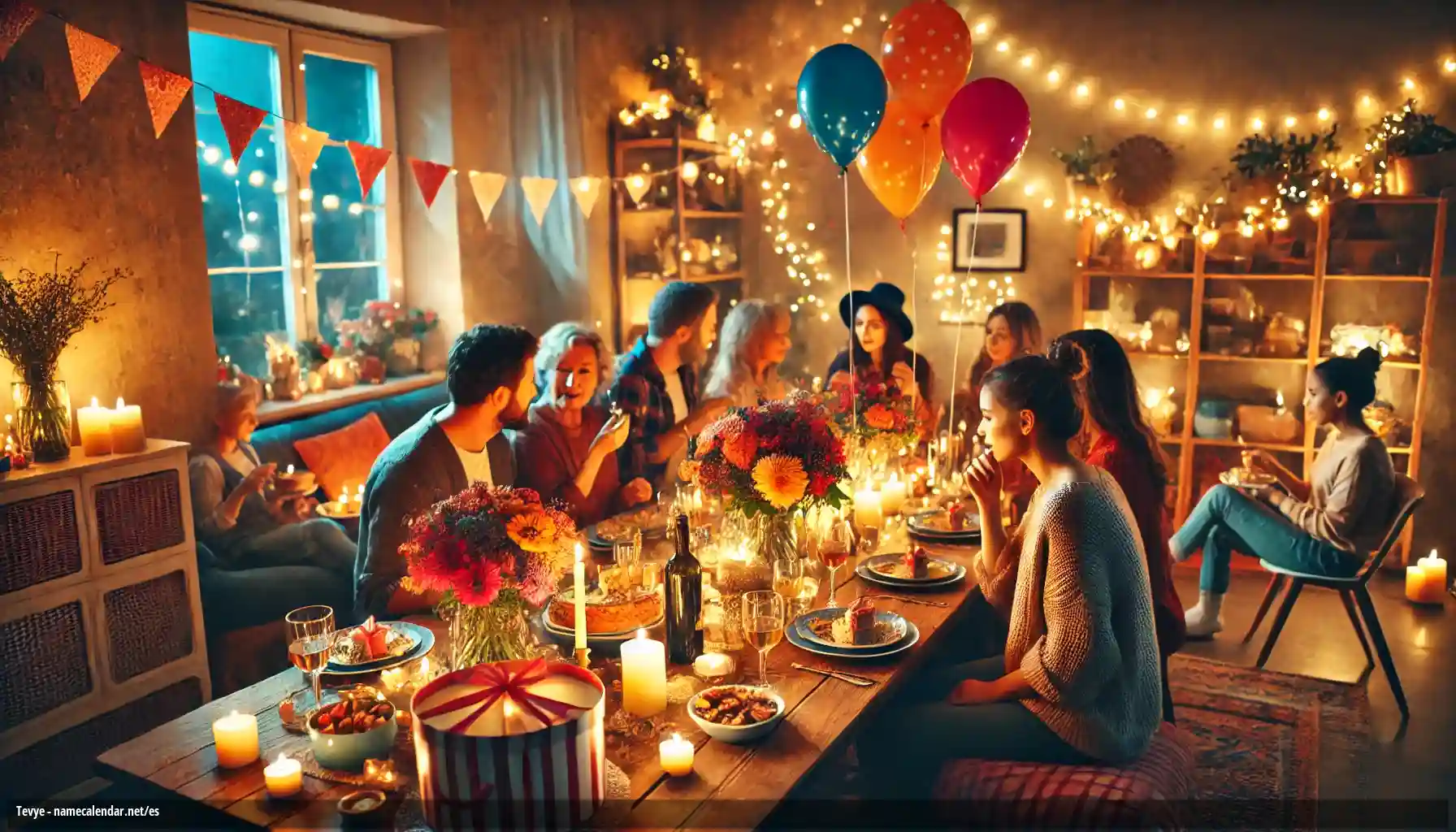 Celebración del onomástico y del nombre - Tevye