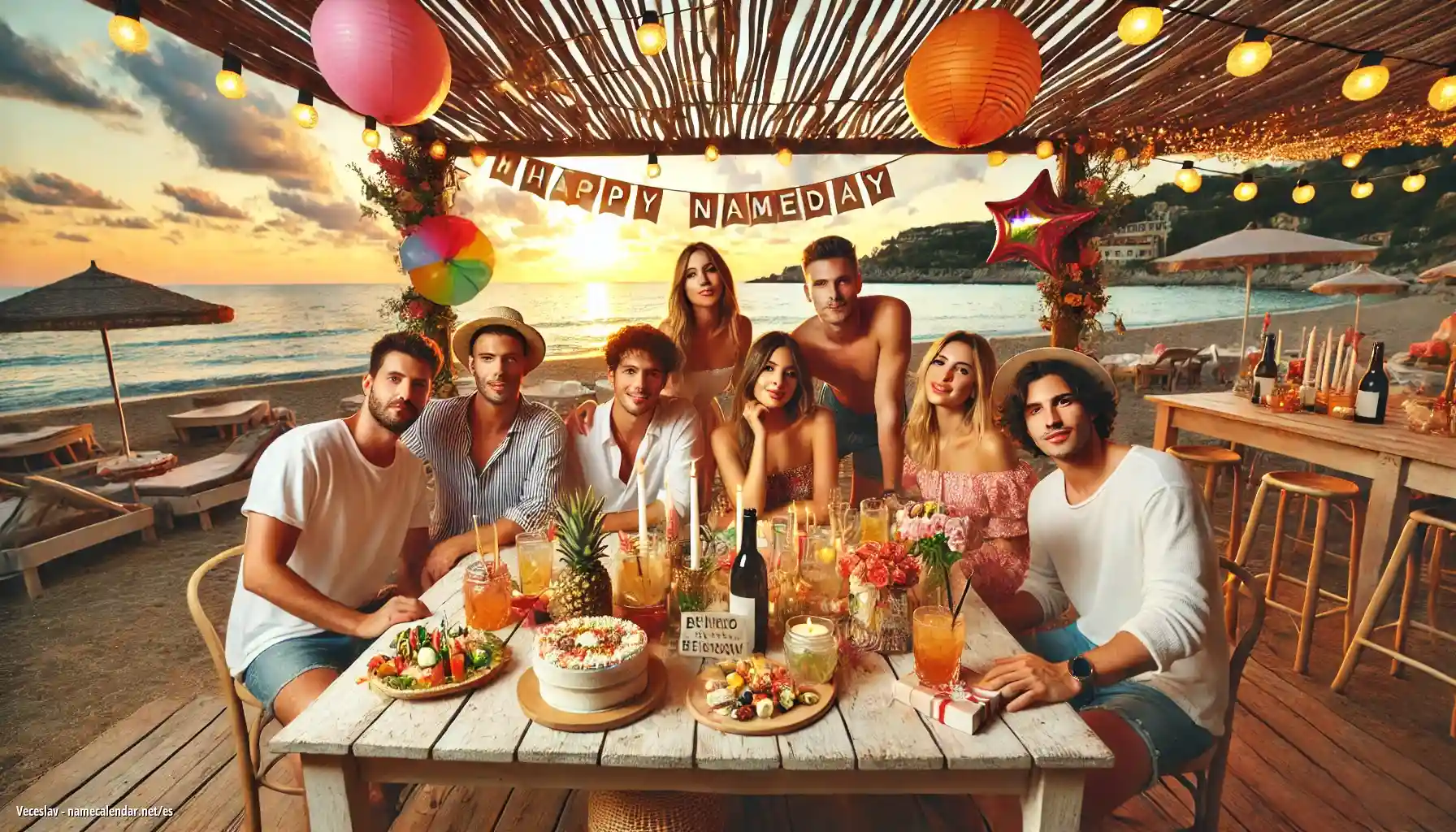 Celebración del onomástico y del nombre - Veceslav