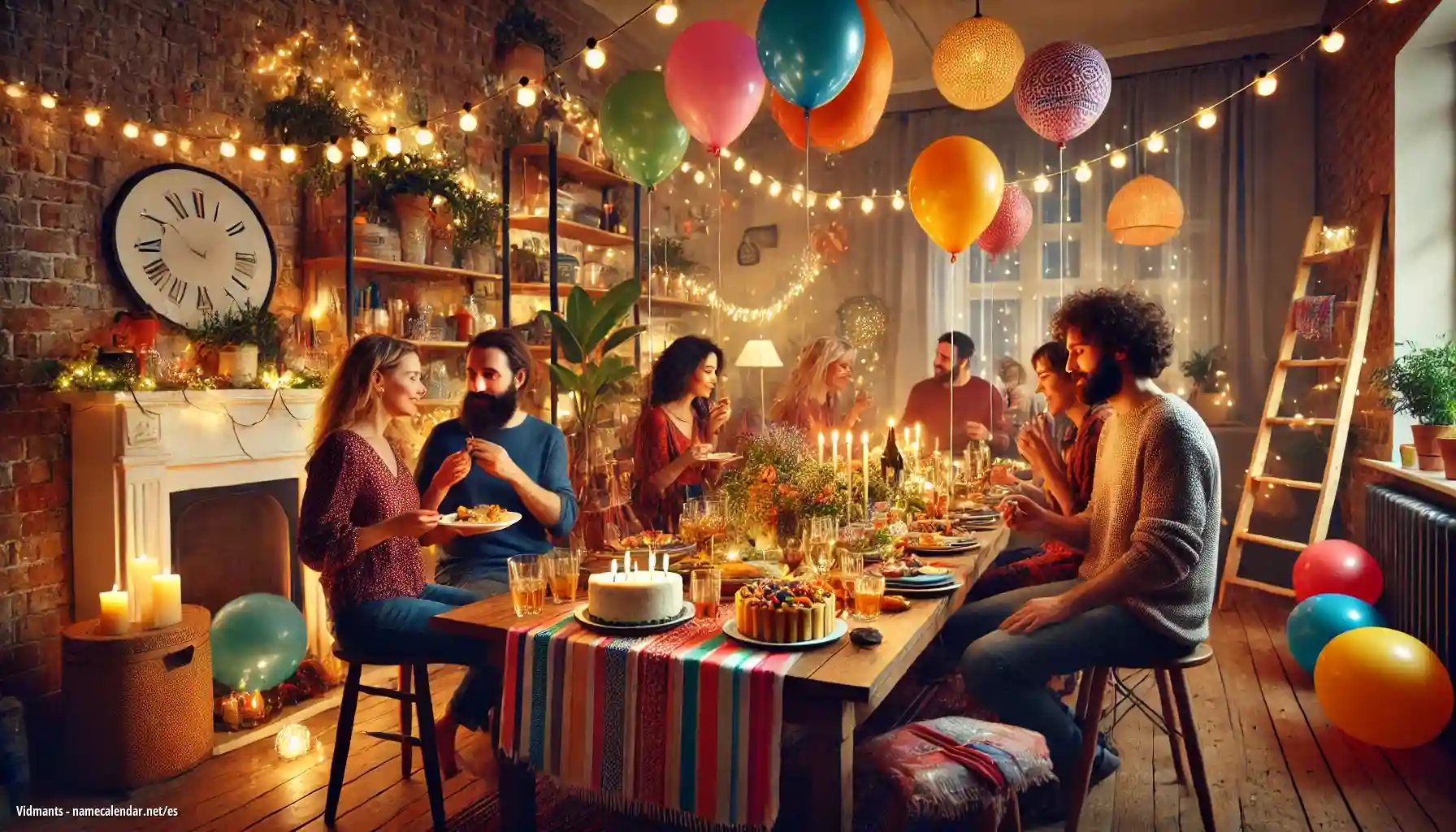 Celebración del onomástico y del nombre - Vidmants