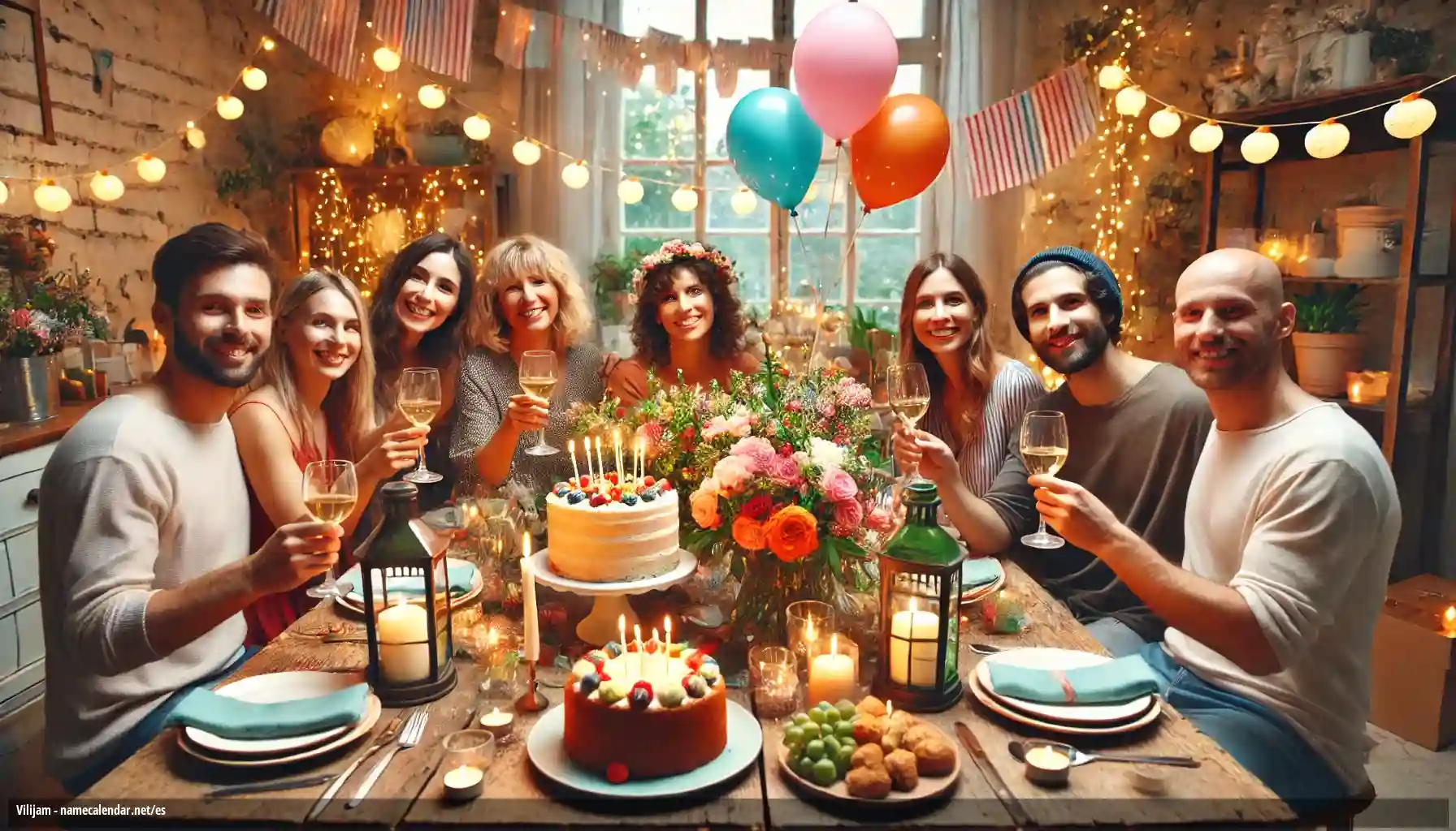 Celebración del onomástico y del nombre - Vilijam