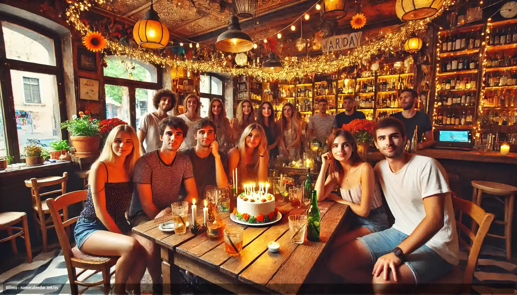 Celebración del onomástico y del nombre - Vilimo