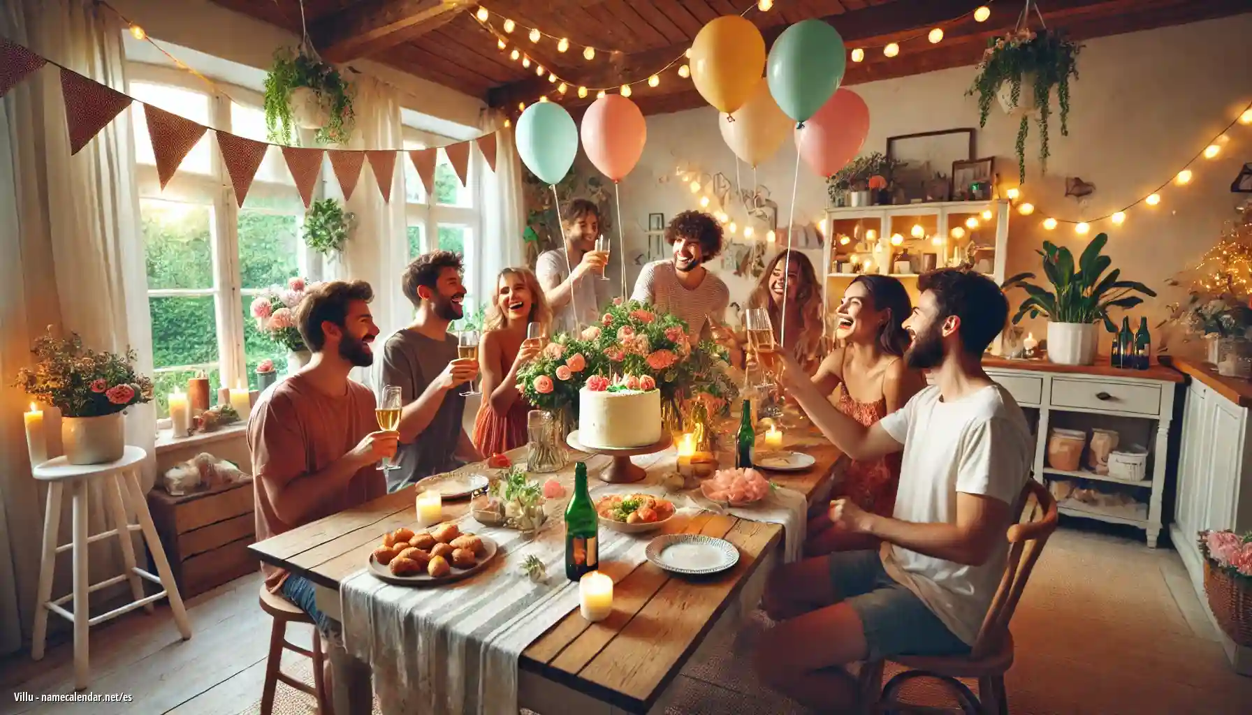 Celebración del onomástico y del nombre - Villu