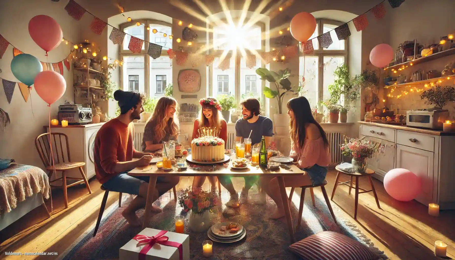 Celebración del onomástico y del nombre - Voldemars