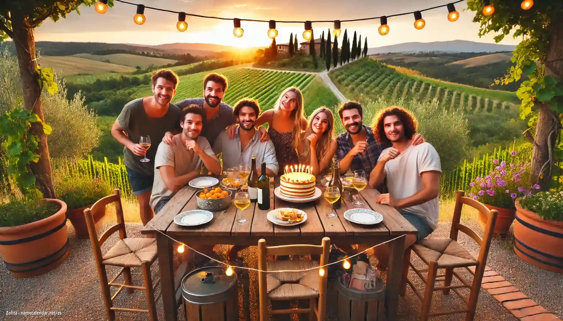 Celebración del onomástico y del nombre - Zolita