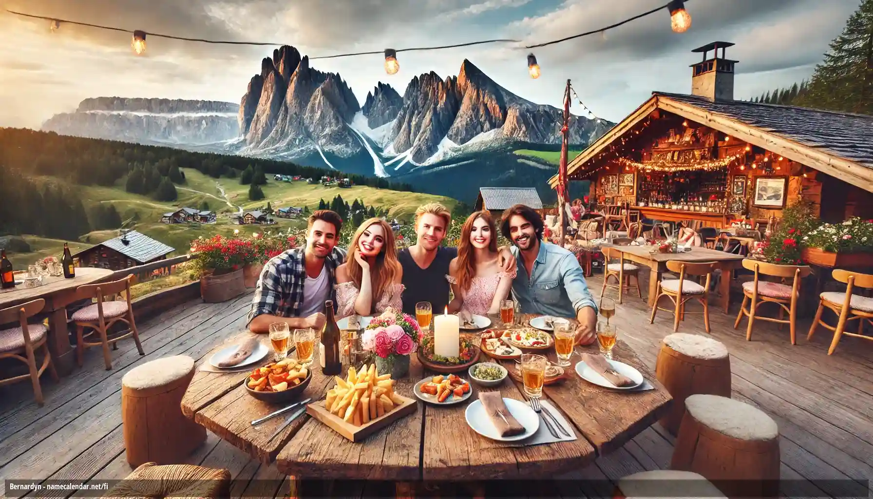 Nimipäivän ja nimen juhliminen - Bernardyn