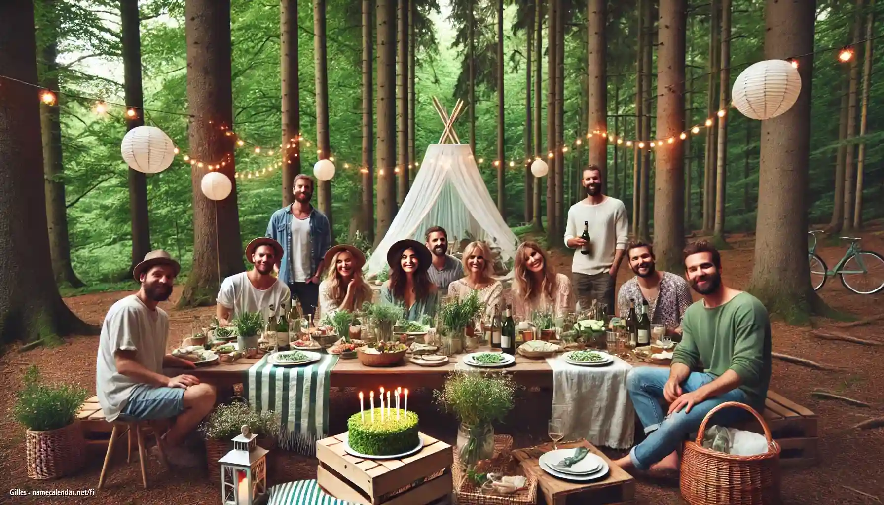 Nimipäivän ja nimen juhliminen - Gilles