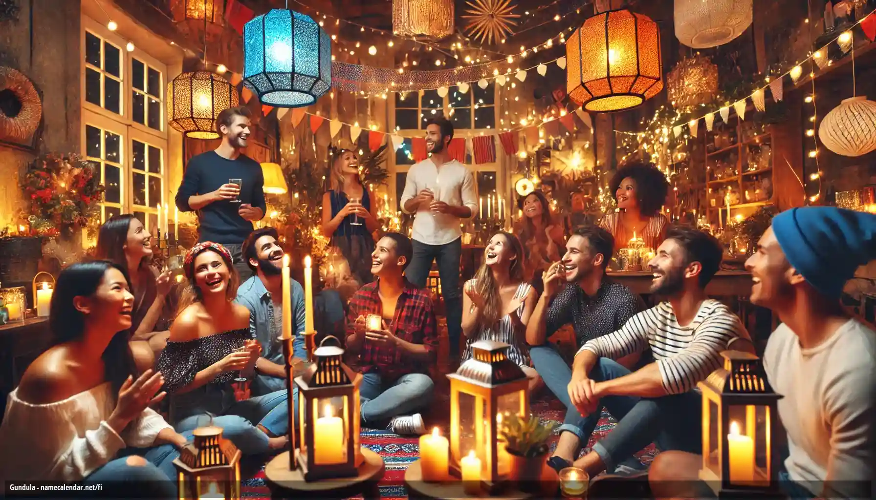 Nimipäivän ja nimen juhliminen - Gundula