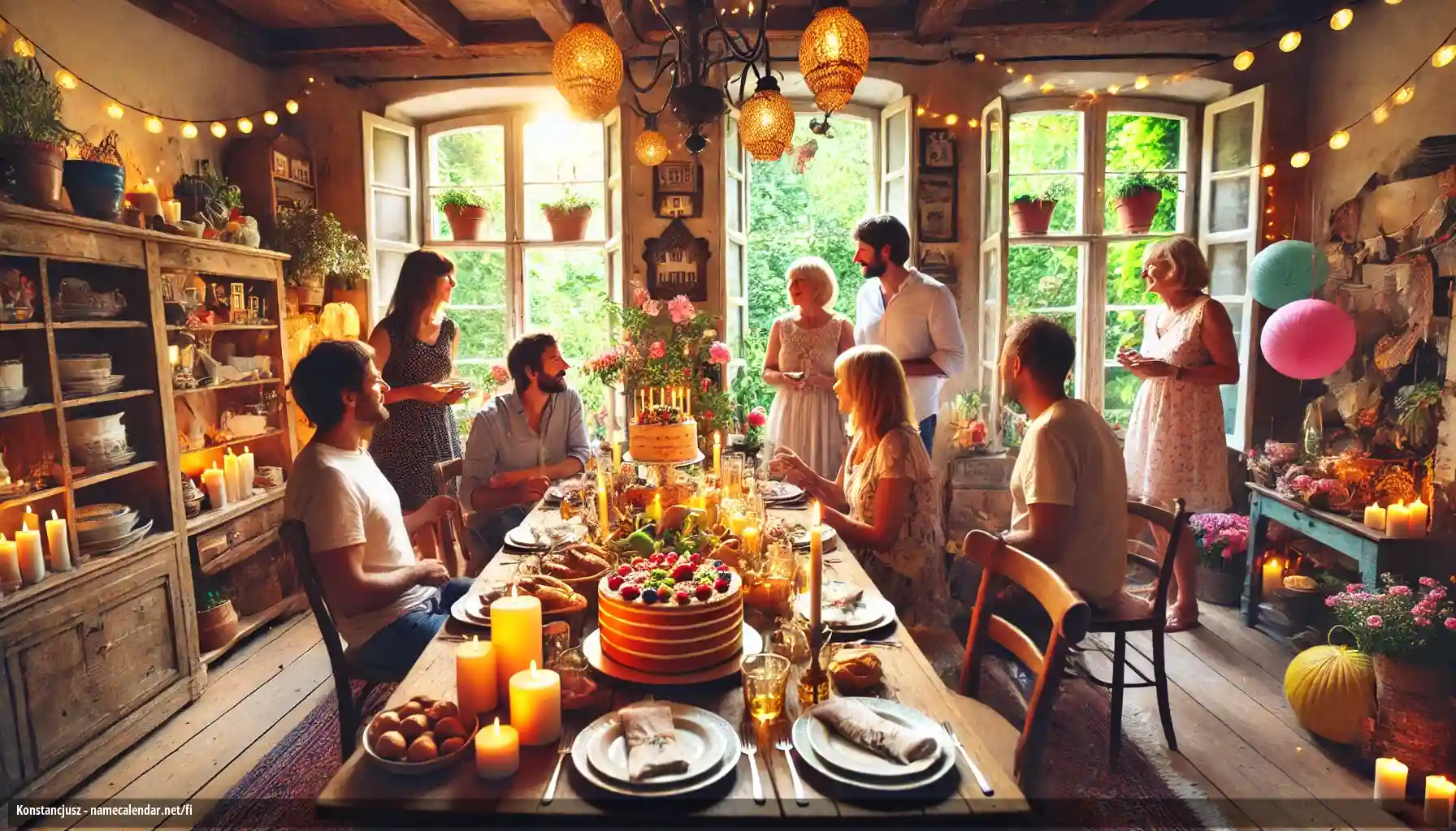 Nimipäivän ja nimen juhliminen - Konstancjusz