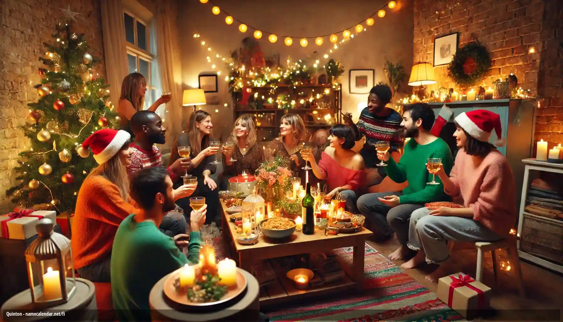 Nimipäivän ja nimen juhliminen - Quinton