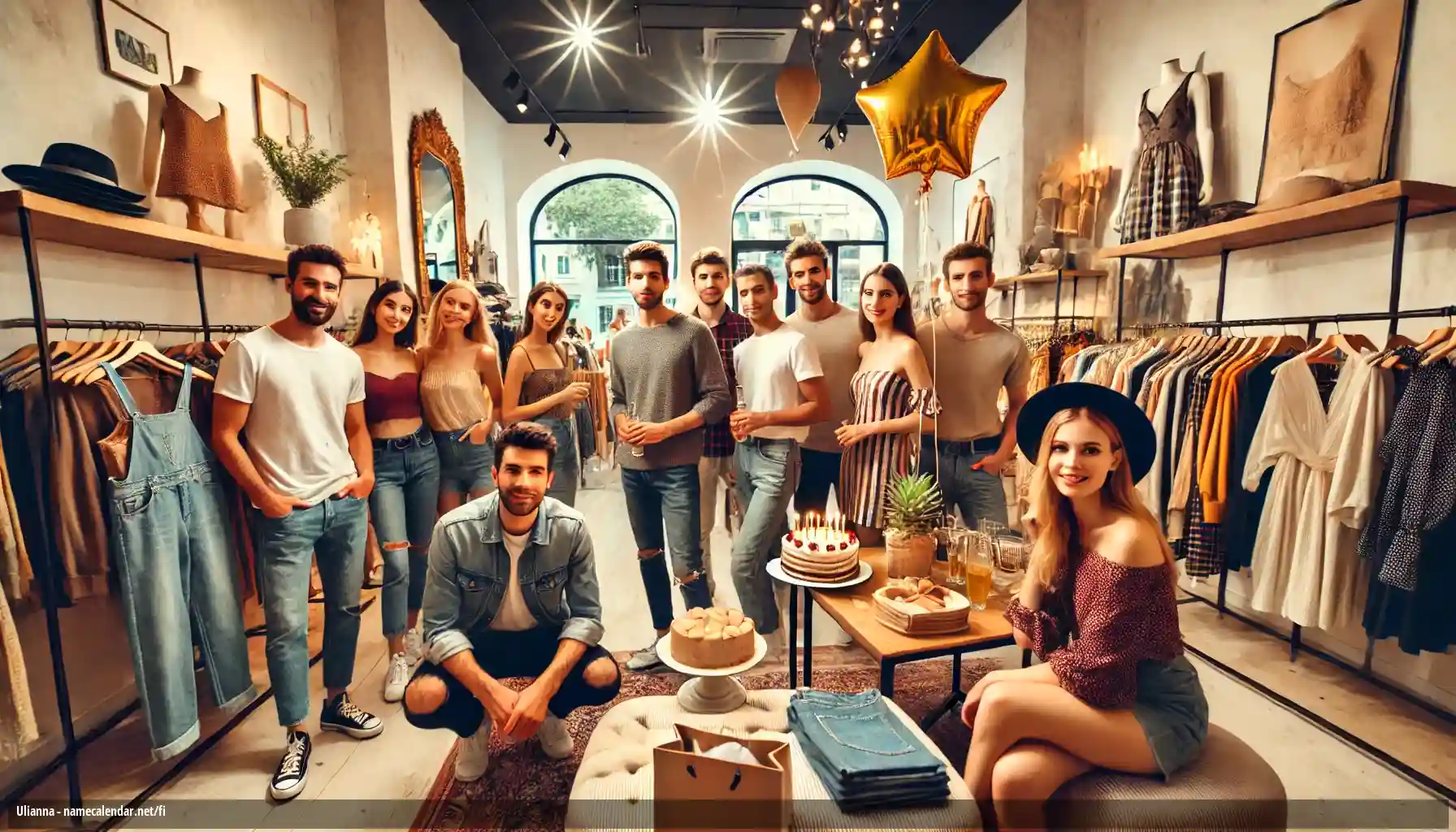 Nimipäivän ja nimen juhliminen - Ulianna